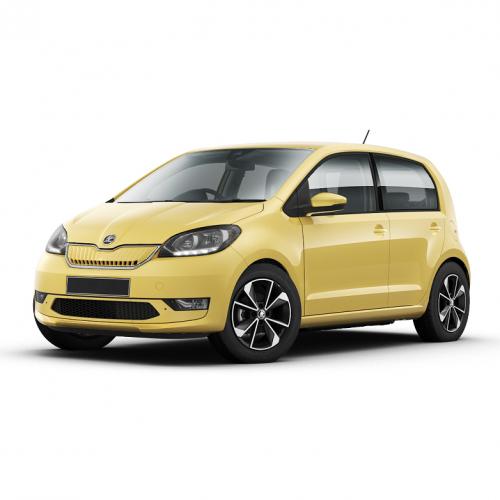 Darf es auch mal das gelbe sein? Mit dem Angebot von Arval einen Skodas CITIGO e iV leasen.