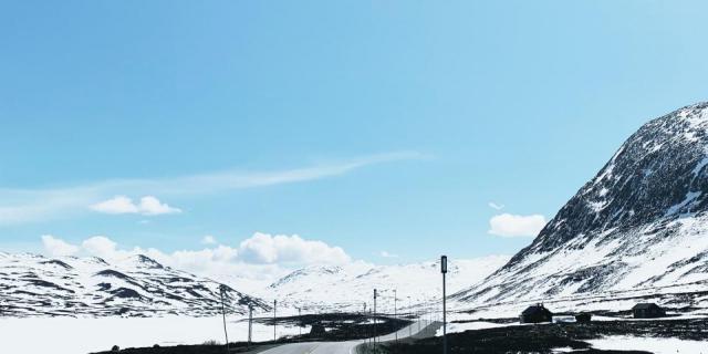 Ladetest von Elektroautos im Winter in Norwegen 