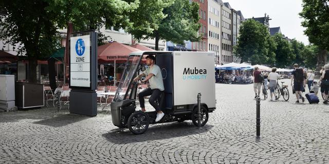 Cargo Bikes von Mubea bald im Angebot von Arval 