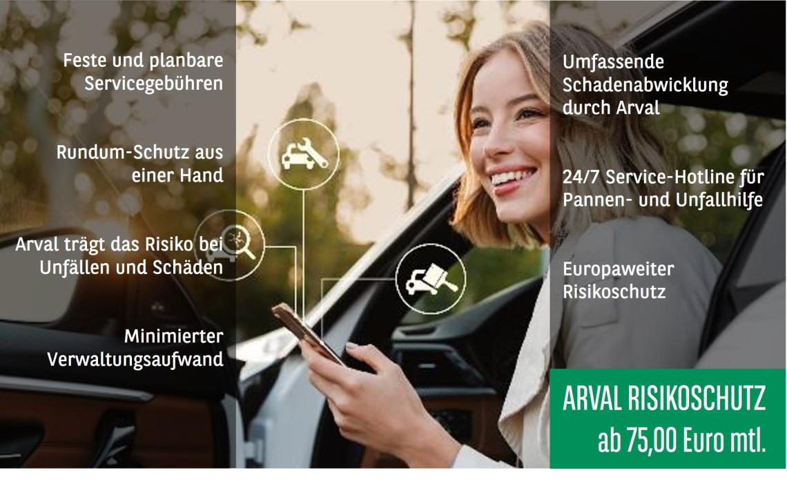 Arval Risikoschutz jetzt holen!